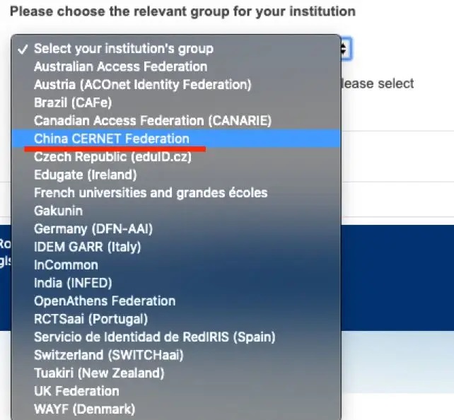 英国皇家化学学会操作界面