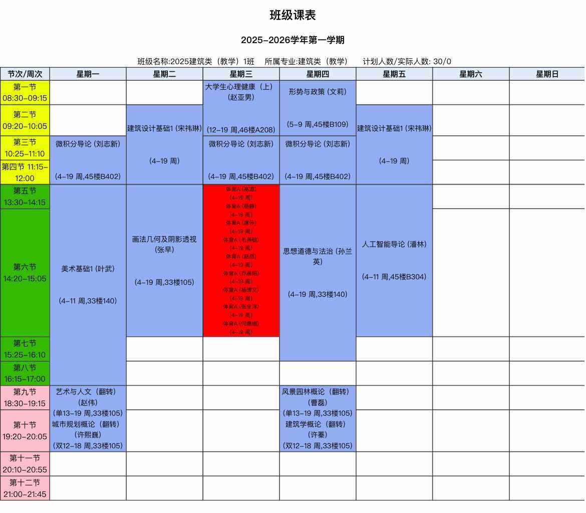建筑类